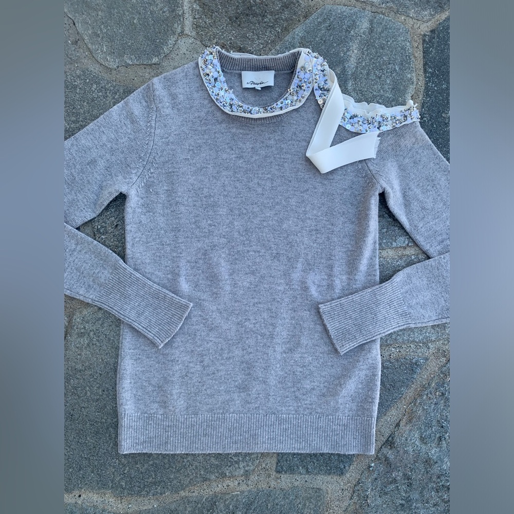 Phillip Lim Cashmere Gray Sweater